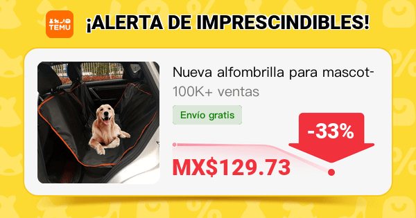 Nueva alfombrilla para mascotas para automóviles y antideslizante