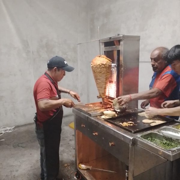 tacos al pastor para fiestas y ventos